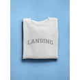 thumbnail image 3 of Text, Lansing Men Sweatshirt, Male Large, 3 of 4