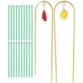 thumbnail image 3 of 1 Ensemble de Treillis pour Plantes d'Intérieur Mini Support en Métal Pot Décoratif avec Pendentif, 3 of 8