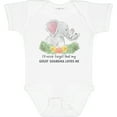 thumbnail image 3 of Inktastic I'll Never Forget That My Great Grandma Loves Me Elephants Boys or Girls Baby Bodysuit, 3 of 5