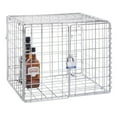 thumbnail image 6 of HUBERT® Lockable Security Cage Chrome Wire - 18"L x 24"W x 15"H, 6 of 7