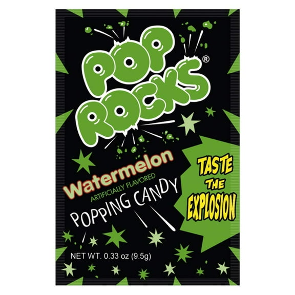 Pop Rocks Watermelon Popping Candy, 24 Count (01193)