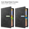 thumbnail image 3 of Allytech Galaxy Tab S6 Lite 10.4“ Case 2022/2020 Model (SM-P610/P613/P615/P619), Slim Auto Sleep Wake Smart Cover Multi Angle Stand TPU Back Shell Case for Samsung Galaxy Tab S6 Lite 10.4" - Black, 3 of 6