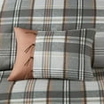 thumbnail image 3 of Cotton Bedding Set, Twin/Twin XL Plaid Comforter Set, Multicolor Comforter Set,Polyester Bed In A Bag, Household Supplies & Décor Bedding Bedding Sets Twin/Twin XL Plaid Comforter Set, 3 of 17