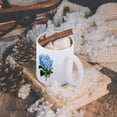 thumbnail image 5 of 3dRose, Blue hydrangea flowers vintage art - floral drawing - summery - flowery spring - antique image, 15oz Mug, 5 of 7