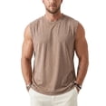 thumbnail image 1 of Tank Top for Men 6x New Men's Sleeveless T-Shirt Vintage Washed Tank Tops Loose Fits Round Neck Summer Casual Tops XXL, 1 of 4