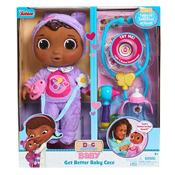 Doc Mcstuffins Get Better Baby Cece Doll Walmart