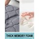 thumbnail image 2 of 1pc Coral velvet bathroom sponge carpet floor mat, super soft anti-slip bath mat, water absorption and machine washable, used for bathroom floor, suit, 2 of 4