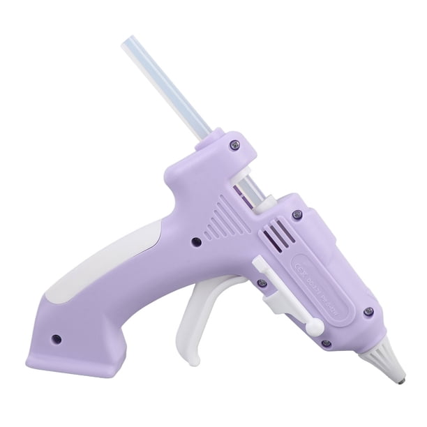 Pistola de Pegamento Caliente Inalámbrica, Kit de Pistola de Pegamento de Calentamiento rápido Recargable de Ahorro de Energía Con 10 Mini Barras de Pegamento, Kit de Pistola de