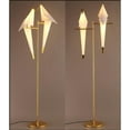thumbnail image 3 of KPIBEST 2 Bird Floor Lamp Gold Farmhouse Indoor Pole Light Vintage Standing Light Bedroom, 3 of 6