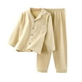 thumbnail image 5 of Little Boys Pajamas For Toddler Clothes Set Planet Train Sleepwear Long Sleeve Cotton Kids Pjs,Cute 6-12 Months 12-24 Months 2t 3t 4t 5t 6t 7t 8t 9t Children Khaki, 5 of 5