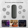 thumbnail image 2 of 2X Tuya ZigBee Smart Scene Switch 4 Button Wireless Smart Switch Button Controller for Light Strip Curtain Motor, 2 of 7