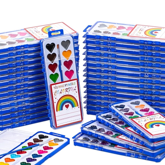 Set de pintura de acuarela DOSEWART, paquete de 36 con pincel para niños