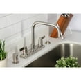 thumbnail image 3 of Kingston FB2148NDL NuvoFusion Two-Handle 2-Hole 8" Centerset Kitchen Faucet in Brushed Nickel, 3 of 7