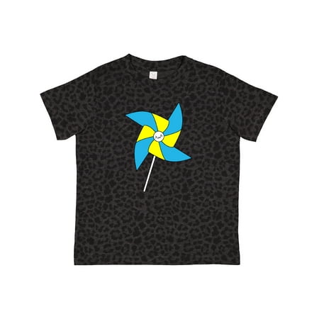 

Inktastic Yellow and Blue Pinwheel Gift Toddler Boy or Toddler Girl T-Shirt