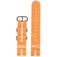 thumbnail image 1 of SAMSUNG Electronics GP-R600BREECAG Galaxy Watch Gear Sport Premium Banda NATO (20mm) - Naranja-Blanco, 1 of 2