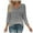 Gray Plus Size Blouse for Women_e, variant on Tunic Tops 3/4 Sleeve Spring Tops Blouses for Women Dressy Casual Flower Pattern V Neck Loose Fit Fall Trendy Shirts Business Elegant Work Tops T-Shirts Green L