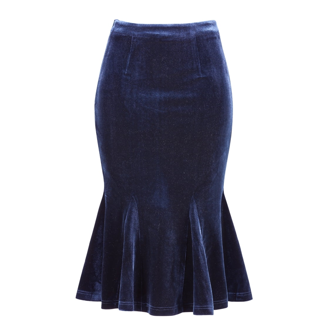 Blue bodycon skirt hot sale