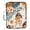 Girl Play Guitar Tropical Leaf, variant on Haosy Accordion File Organizer Zipper Binder 500 Sheet 6-Tab Expanding File Folder Multi-Pocket 1.2 Inch 3 Ring Chinese Lion Dance