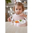 thumbnail image 4 of BabyBjorn Mealtime Set, 4 Pcs, Non-Slip, Powder Pink, 4 of 4