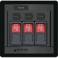 thumbnail image 1 of Blue Sea Systems 1148 Remote Control Panel with 3 2145 Remote Control Contura Switch, 1 of 2