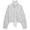 White, variant on PUWEI Women's Casual Polka Dot Coats Lightweight High Neck Cropped Jacket with Pockets