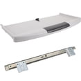 thumbnail image 5 of KAKOWELY 1 Set Large Keyboard Tray Under Desk Pull Out Keyboard Tray Keyboard Drawer with Sliders,20.87X"X10.04"X1.57", 5 of 5