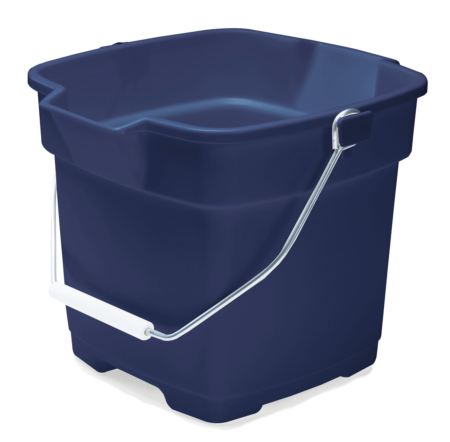 Rubbermaid FG296400ROYBL 12 Qt Royal Blue Plastic Roughneck? Bucket