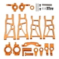 thumbnail image 4 of Ensemble de Direction de Bras de Suspension RC, Kit de Pièces de Rechange en Métal Absorptio RC en Alliage d'Aluminium à Haute Résistance Compatible pour ZD Racing 10 1/10, 4 of 8