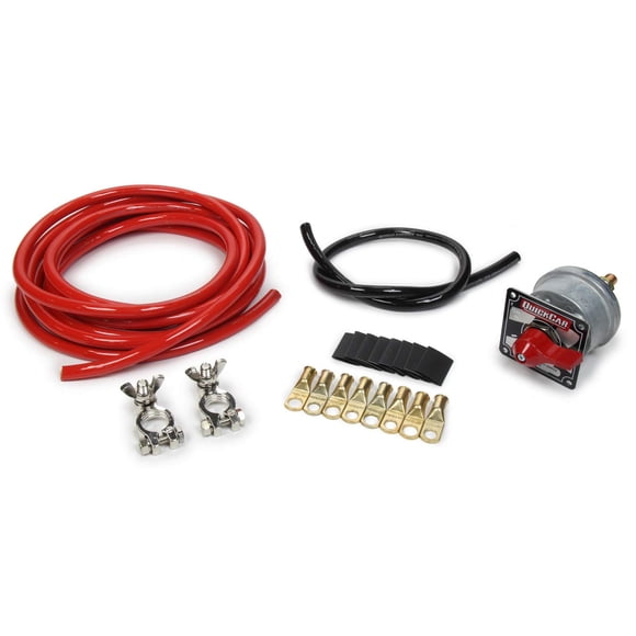 QuickCar Racing Products 57-014 Battery Cable Kit 4 Gauge with MDS