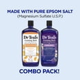 thumbnail image 2 of Baño espumoso Dr. Teal's con sal pura de Epsom y vitamina C 1Lx2, 2 of 8