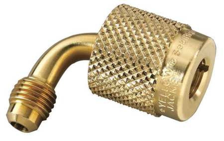 YELLOW JACKET 19209 Quick Coupler,Low Loss,1/4 In MxF,90 Deg Walmart