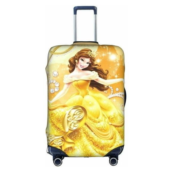 Double-sided Printed Luggage Cover Beauty and Beast Travel Suitcase Protector Baggage Covers Small