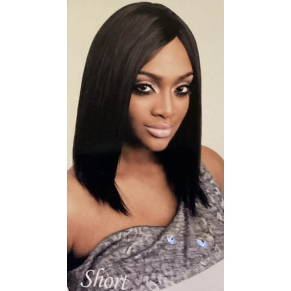 1 Pack Complete 100% Human Hair & Premium Blend YAKY WEAVE 4Pcs 10”10”12”12” inch _ Color #F1B/30