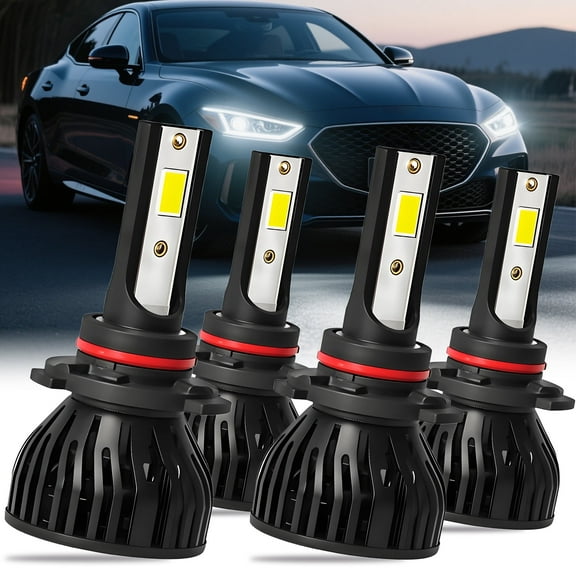 Compatible for Genesis G70 2021 9005 9005 LED Headlight High Low Beam 6000K Bulbs Kit