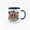 Deep Blue, variant on 11 Ounce "Best Dad Ever" Ceramic Mug with Sports Design - Black Handle Coffee Cup for Father's Day Gift
