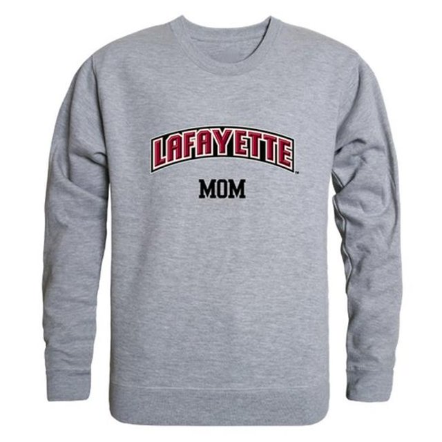 W Republic 564-323-HGY-01 Lafayette College T-Shirt Col Rond pour Femmes Maman, Gris Chiné - Petit