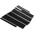 thumbnail image 3 of ECCPP Black Pillar Posts for Ford Taurus 2.0L 2013 2014 2015 2016 2017, for Ford Taurus 3.5L 2010 2011 2012 2013 2014 2015 2016 2017 2018 2019 6PCS Set Door Trim Piano Cover Kit, 3 of 4
