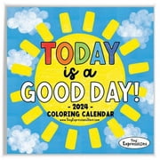 Tiny Expressions - 2024 Inspirational Coloring Wall Calendar for Kids