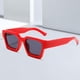 thumbnail image 5 of Gafas de sol unisex europeas y americanas, tendencia, protección UV, gafas de sol de diseñador, moda arcoíris, gafas de sol versátiles para hombres y mujeres, 5 of 5