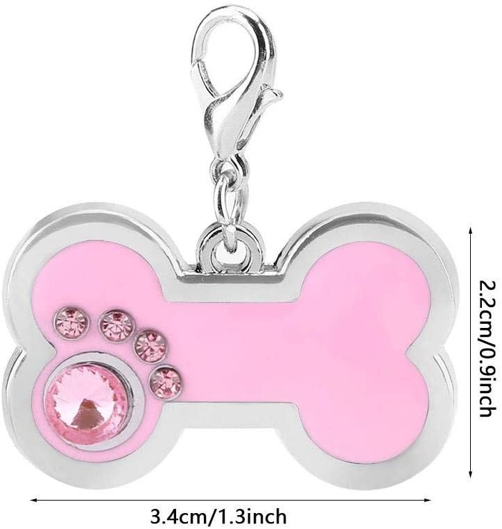 Dog Tag, Alloy Pet ID Tag Animal Name 