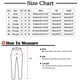 thumbnail image 2 of Pantalones largos para hombre, lisos, a la moda, informales, con múltiples bolsillos, cintura elástica, de poliéster, 2 of 2