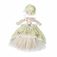 thumbnail image 3 of Ropa de moda para muñeca de simulación, vestido de estilo retro para muñeca de 24 pulgadas, tela suave, vestido hecho a mano para muñeca de niña de 60 Estilo C, 3 of 8