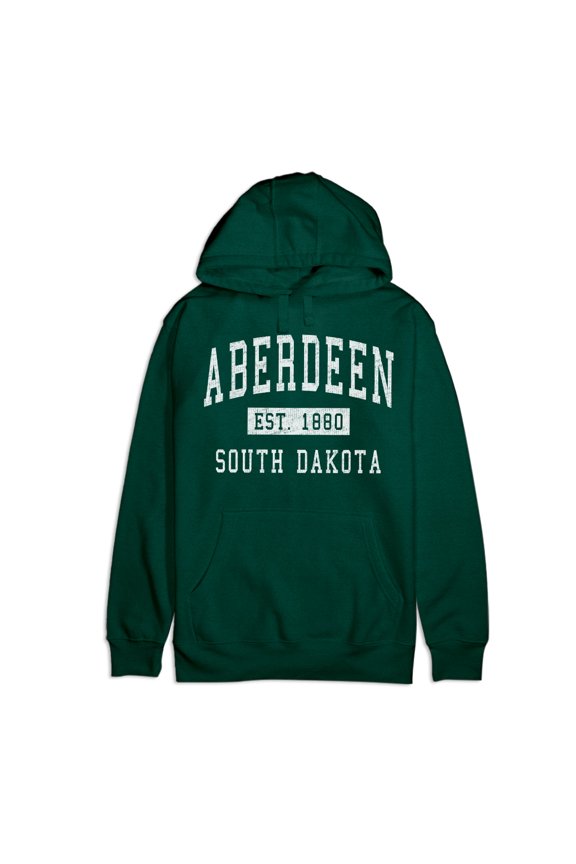 Aberdeen South Dakota Classic Established Premium Cotton Hoodie