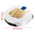 thumbnail image 3 of Nkmbld Floor Sweeping Robot Large Size Household Sweeping Robot Intelligent Mobile Suction Sweeping Drag Spray Machine, White, 3 of 9