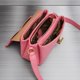 thumbnail image 2 of Bolsa De Hombro Bandolera de cuero con solapa, moda para mujer, un hombro con correa ajustable, cierre de hebilla, gran capacidad para compras/vacaciones/trabajo, 2 of 7