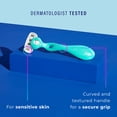 thumbnail image 4 of Schick Hydro Silk 5 Sensitive Care Women's Razor Blade Refills, 6 Ct, 4 of 9