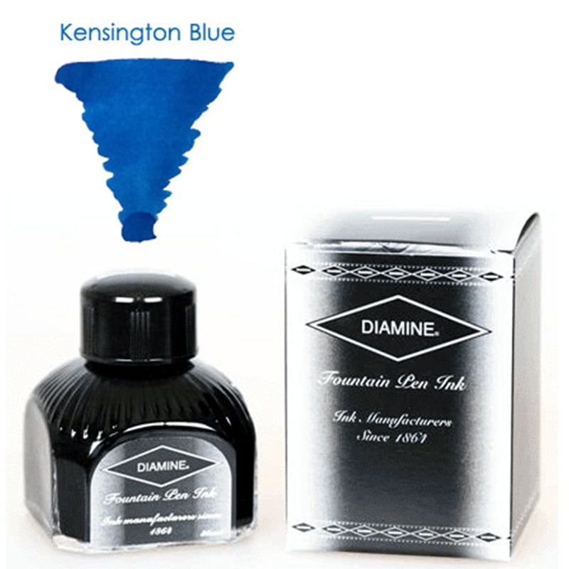 Diamine Kensington Blue Ink Bottle - 80ml
