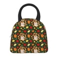 thumbnail image 3 of XMXT Reusable Lunch Bag Women, Cartoon Coffee Maple Large Lunchbox Insulated Lunch Box for Work School, Multicolor, 3 of 9