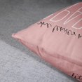 thumbnail image 5 of Set of 2 Throw Pillow Cover Cute Burlap Pink Sparkle Monogram Decorative Pillow Case Home Decor Lumbar Pillow 12 x 20 Inch Pillowcase, 5 of 6