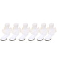 thumbnail image 6 of Girls Pearl Lace Ruffle Mid‑Calf Socks, Baby Toddler Princess Frilly Socks, Soft Cotton‑Blend Kids Dress Socks for Little Girls Party Daily Dress‑up, 6 of 6